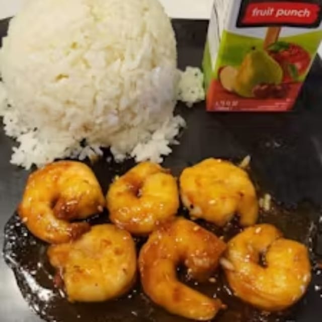 Kid Hibachi Shrimp.