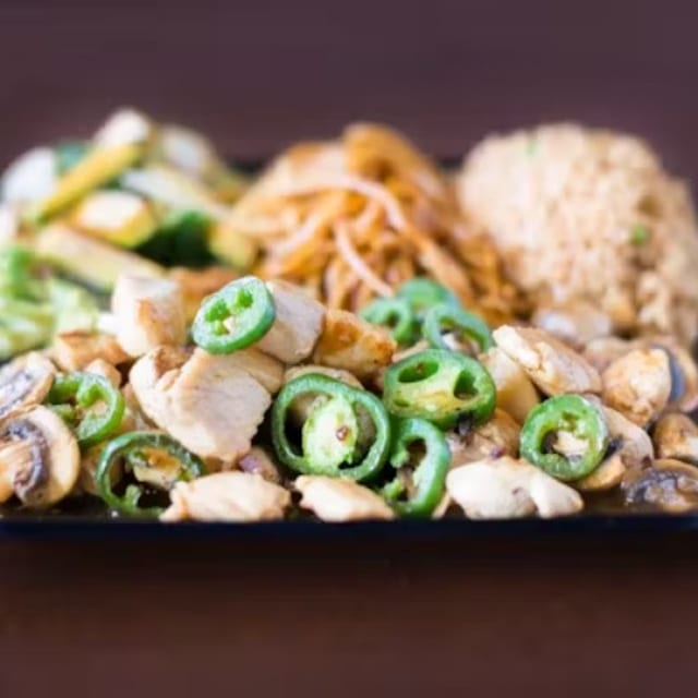Chicken with Jalapeño.