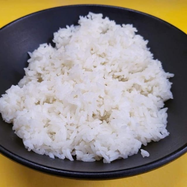 Side of Steamed Rice.